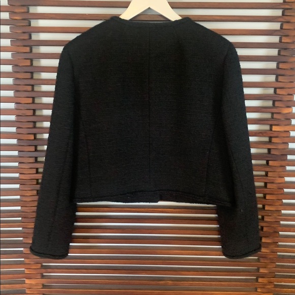 J. Crew Black Boucle Women's Jacket - Picture 4 of 6